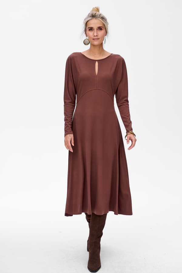 Tailor Mælkechokoladekjole 44