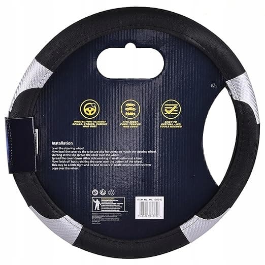 MICHELIN Rattskydd Svart/Grå M 36,8-39,4cm För Bil