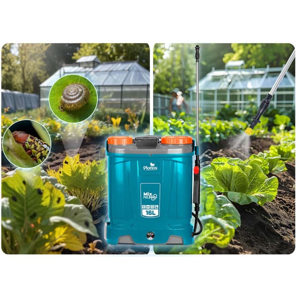 Plonos PL-604 batteridriven spruta med omrörare