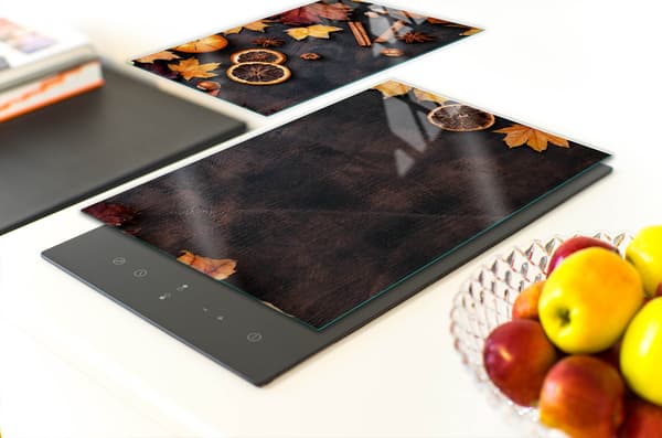 GLASSKYDDSPLATTA FÖR KÖK 65x52 BLAD