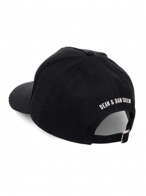 DSQUARED2 MILANO Italiensk basebollkeps NERO