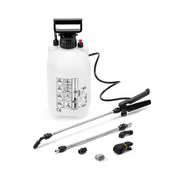 Håndtrykssprøjte 5L Gardetech Pro lang stållanse 91cm