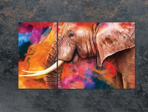 LASINEN SUOJALEVY LIEDELLE 90x52 ELEPHANT