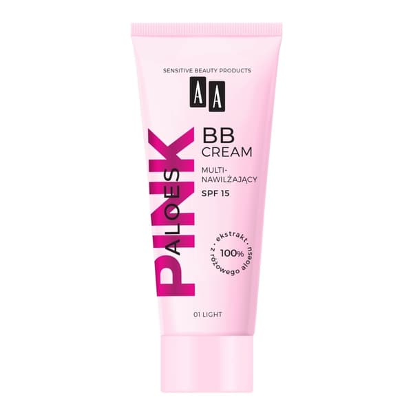 AA Pink Aloe Multi-återfuktande ansiktskräm BB Nr 01 Lätt 30ml