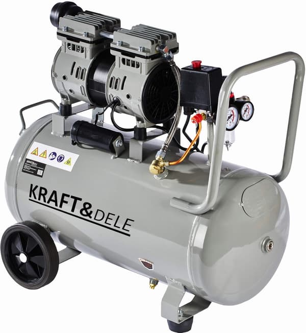 Oljefri kompressor 50L 1500W | Kraft&Dele