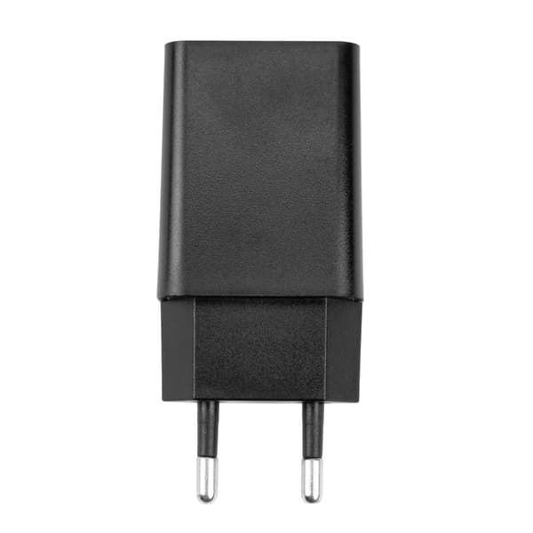 Latauslaite virtalähde 1x USB 5V/3A DC-sovitin pöytälamppujen varten musta Lumiled