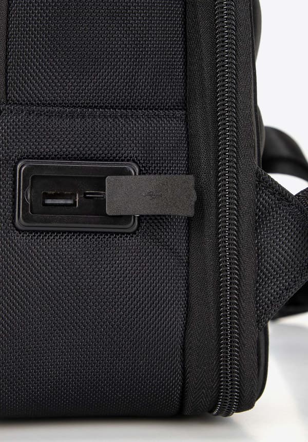 Wittchen multifunktionel rygsæk til fly, sort polyester, herre