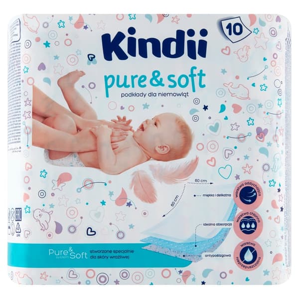 HARPER KINDI Pure&soft engangsbind 10 stk.