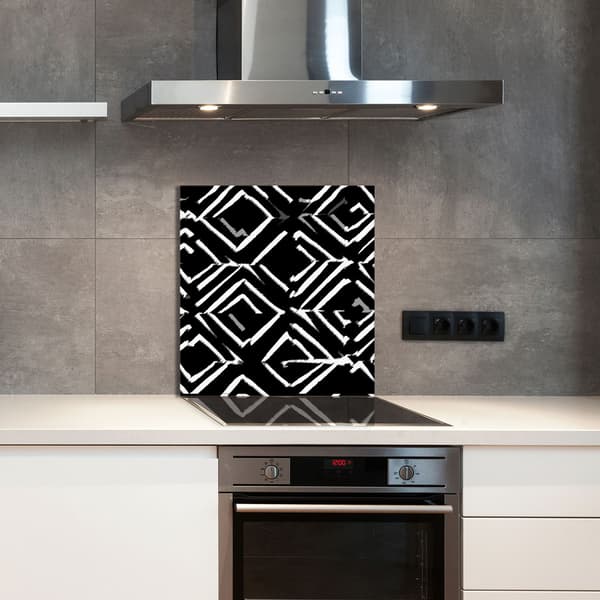GLASPANEL FÖR KÖK 60x65 Mönster