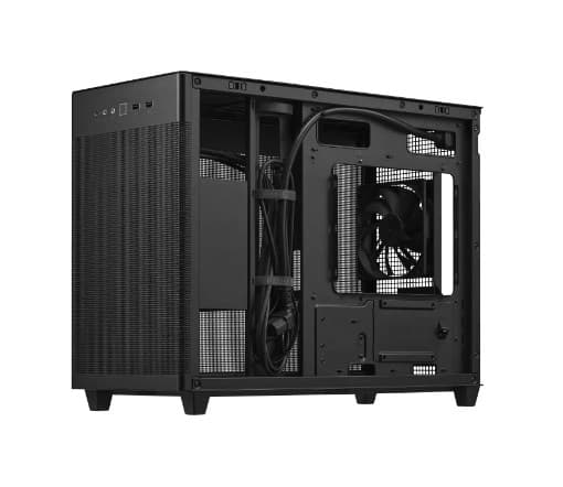 ASUS AP201 PRIME CASE svart, Mini Tower-datorchassi