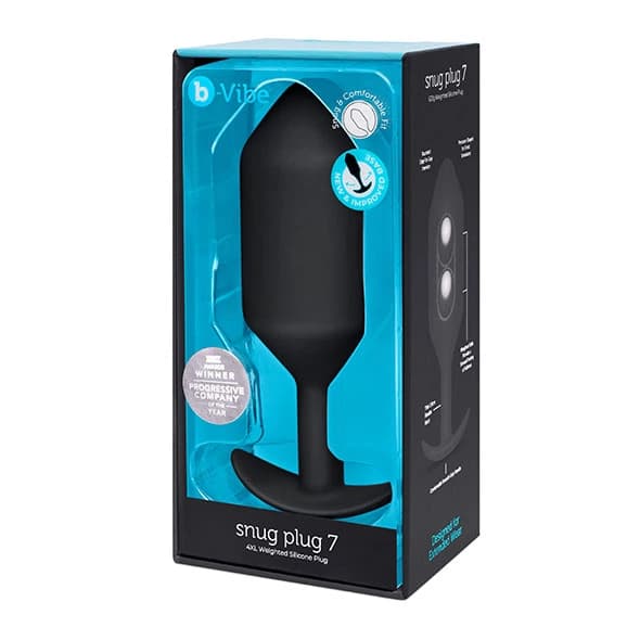 BVibe Snug Plug 7 Sort analprop