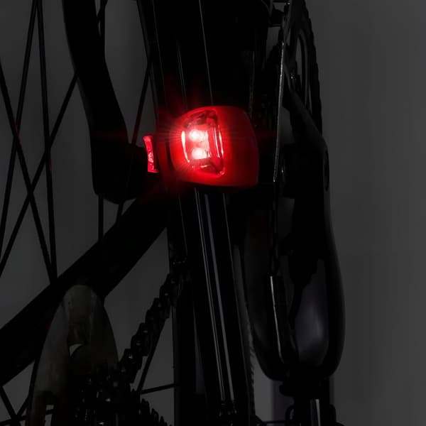 Minicykellampe LED-lys for og bag 3 lysindstillinger