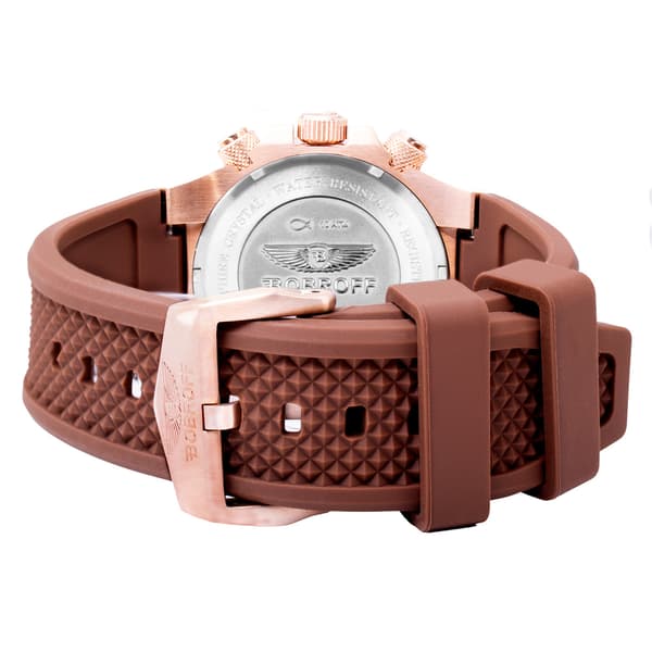 BOBROFF BF1002L65 -kello. Kvartsi, ruskea. Unisex.