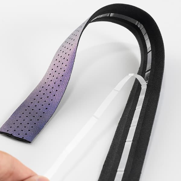 Perforerad silikon cykelstyrtejp - grön