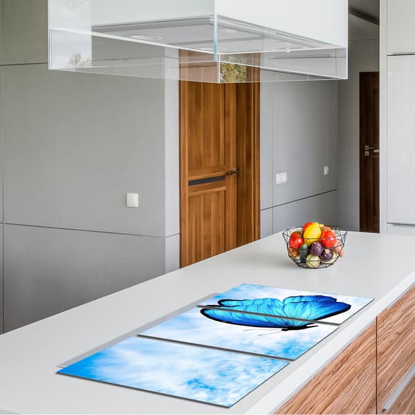 Glasbeskyttelsesplade til komfur 3x30x52