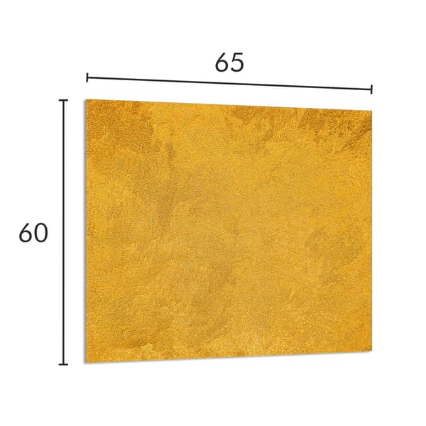 KEITTIÖN LASIPANEELI 65x60 KULTA