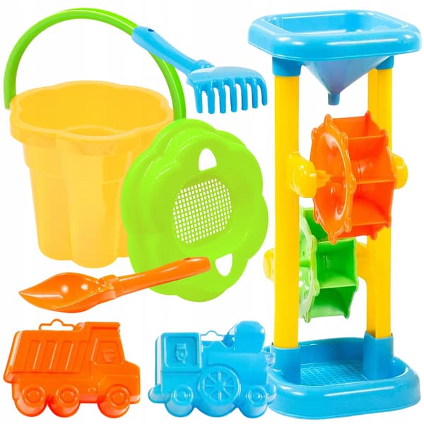 STORT SAND-set SKINK, spade, kratta, MILL BEACH-SET
