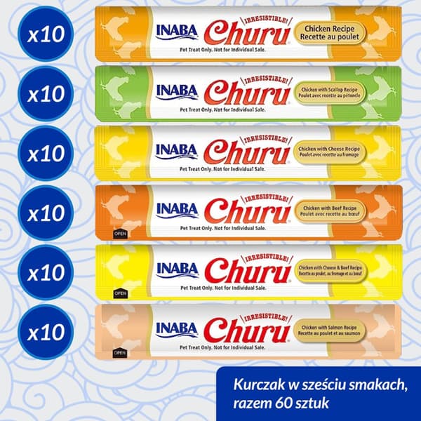 INABA CAT CHURU KYLLING 60x14g
