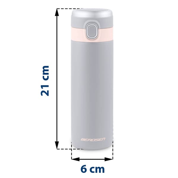 Vakuumtermos 450 ml BD-786 grå