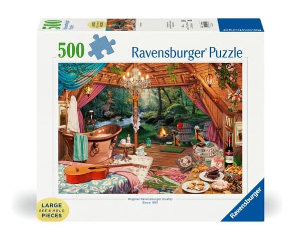 2D-pussel: Glamping 500 bitar
