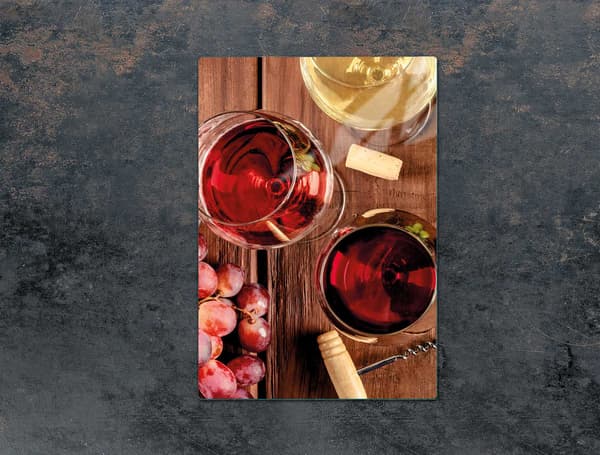 SKÄRBRÄDA I GLAS 35x52 VIN