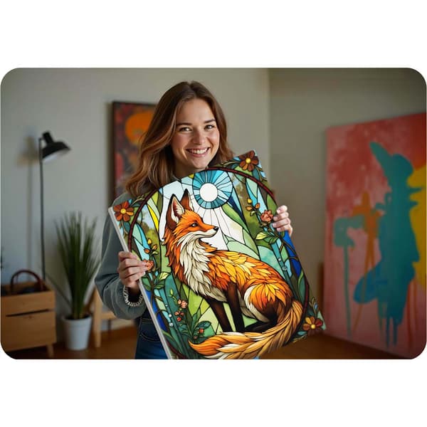 Måla efter nummer-bild 40x50 cm Massido Lisek