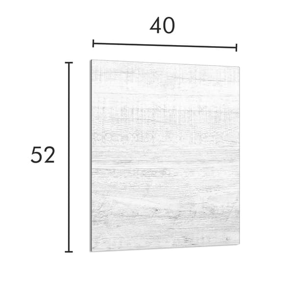 GLAS SKÆREBRÆT 40x52 Træ