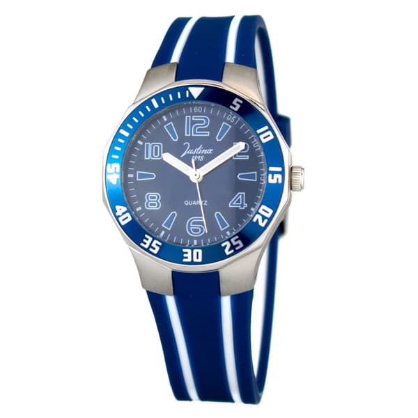 JUSTINA 11910A ur. Quartz, Blå. Dameur.