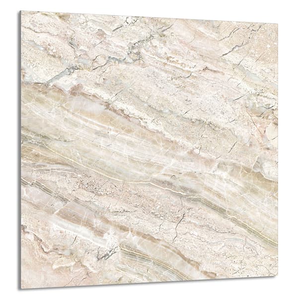 GLASPANEL FÖR KÖK 60x65 Marmor