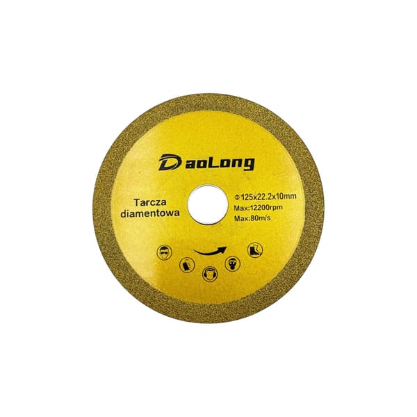 125 mm fuld diamantskive til stenfliser