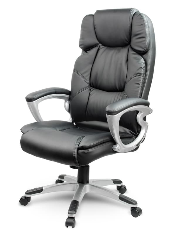 Sofotel EG-227 kontorstol i sort læder