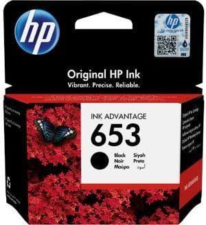 HP 653 sort blækpatron (3YM75AE)