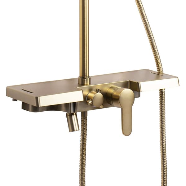 BRAVO DUSCHSET BORSTAD GULD SKU REA-P4121