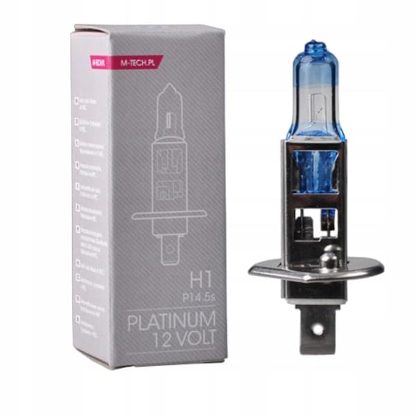 M-TECH H1 Platinum 12V 55W Plus 130% billygte