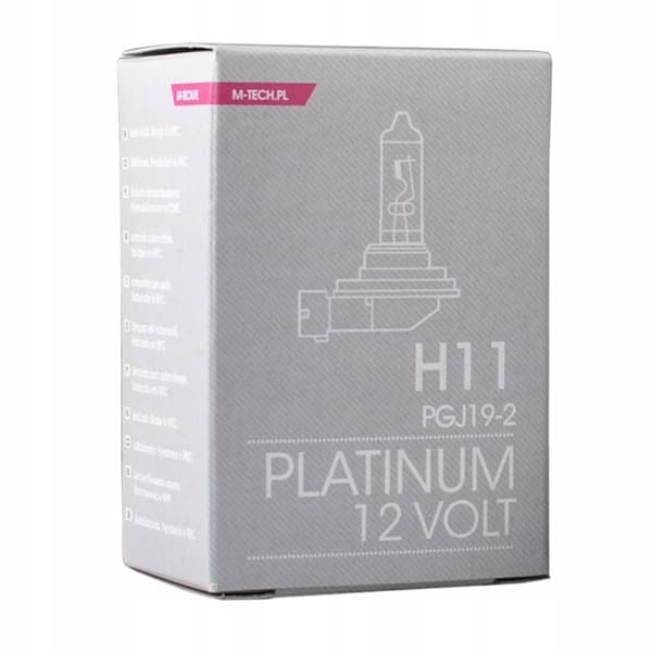 LAMPPU H11 PLATINUM 12V 55W PLUS 130% M-TECH