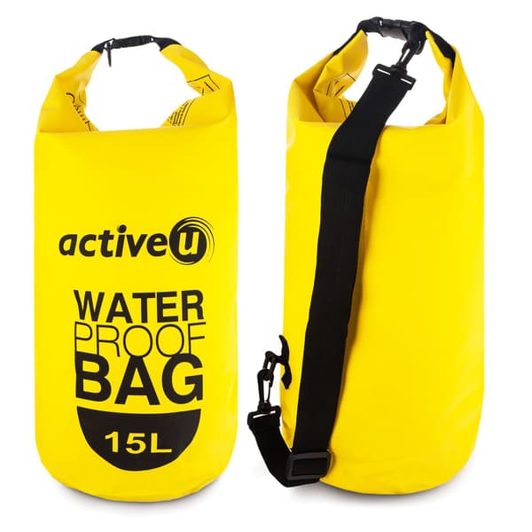 Activeu torrpåse 15l gul