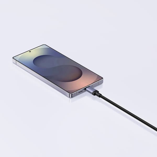 USB-C PD 100W 5A 1m Kaapeli - Musta