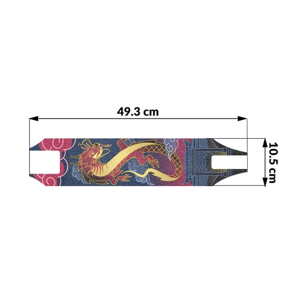 Griptejp sandpapper för Pro-sparkcyklar - Dragon