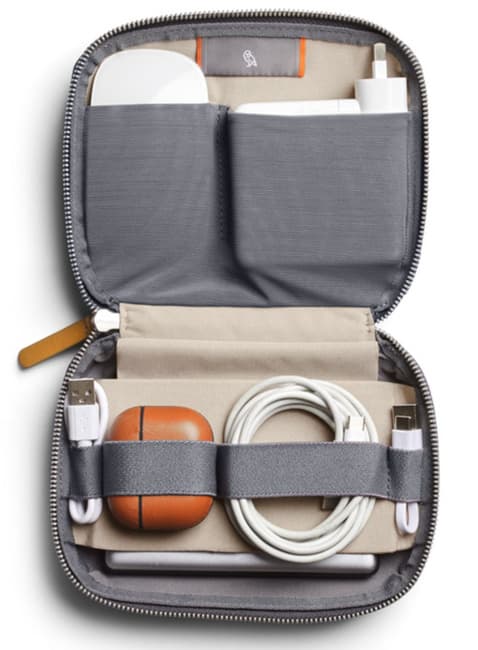 Bellroy Tech Kit Compact - mobil tilbehørsorganisator (skifer)