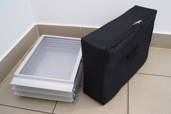A4 Z-format broschyrställ