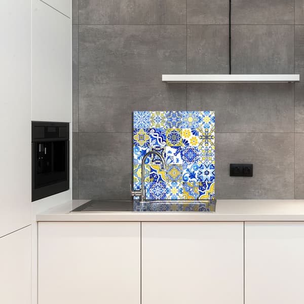 GLASPANEL TIL KØKKEN 60x65 Mosaik