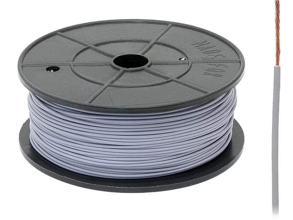 FLRY-A 0,22 gråt kabel, 1 m