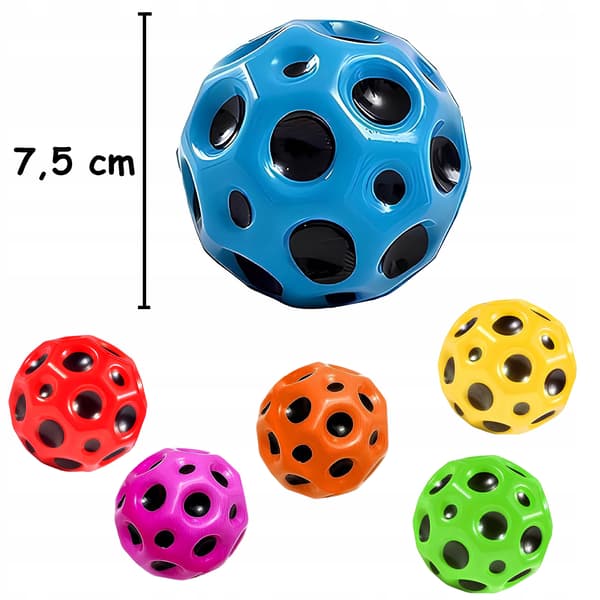 GALAXBOLL springende meteor rumkugle papir