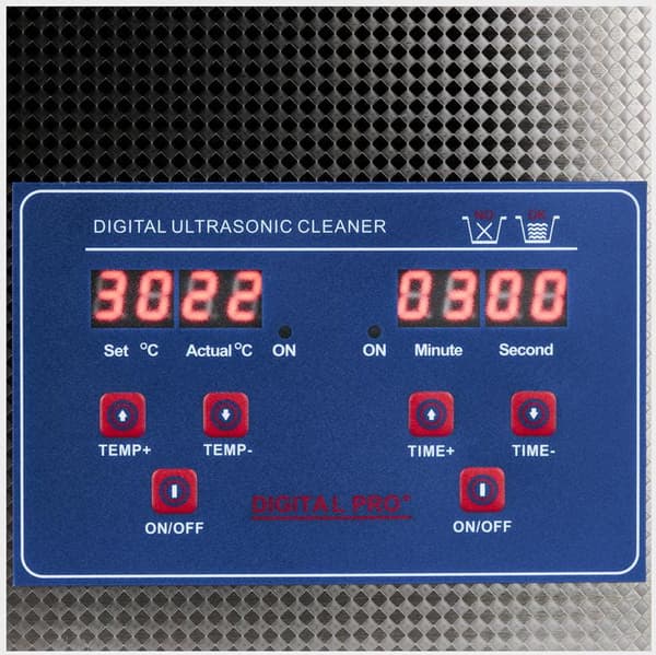 2L ultraljudsrengöring med digital panel | Kraft&Dele