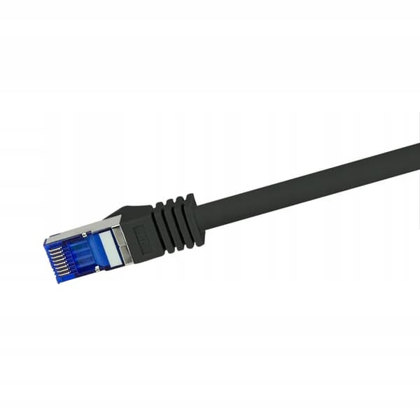 LogiLink C6A043S Cat.6A S/FTP Ultraflex patchkabel 1,5m sort