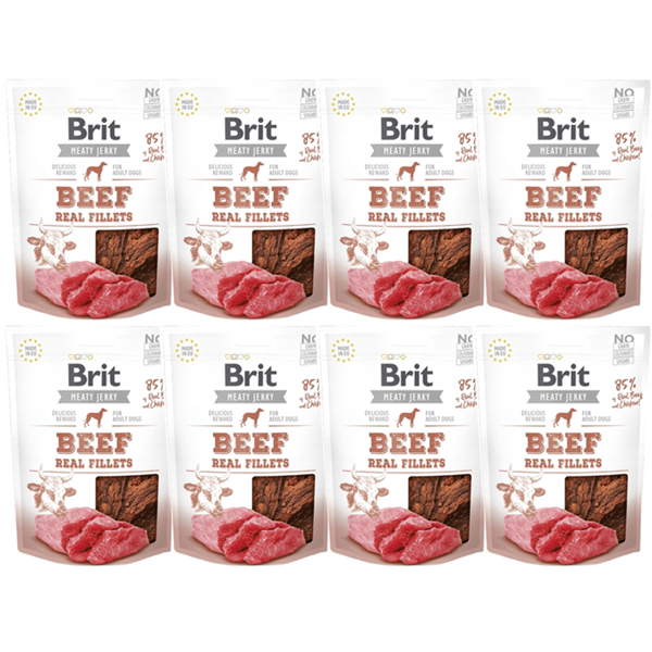 BRIT JERKY Oxfiléer 8x200g