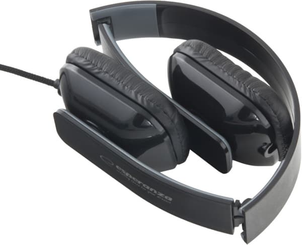 EH143K ESPERANZA AUDIO HOVEDTELEFONER ARUBA SORT jackstik