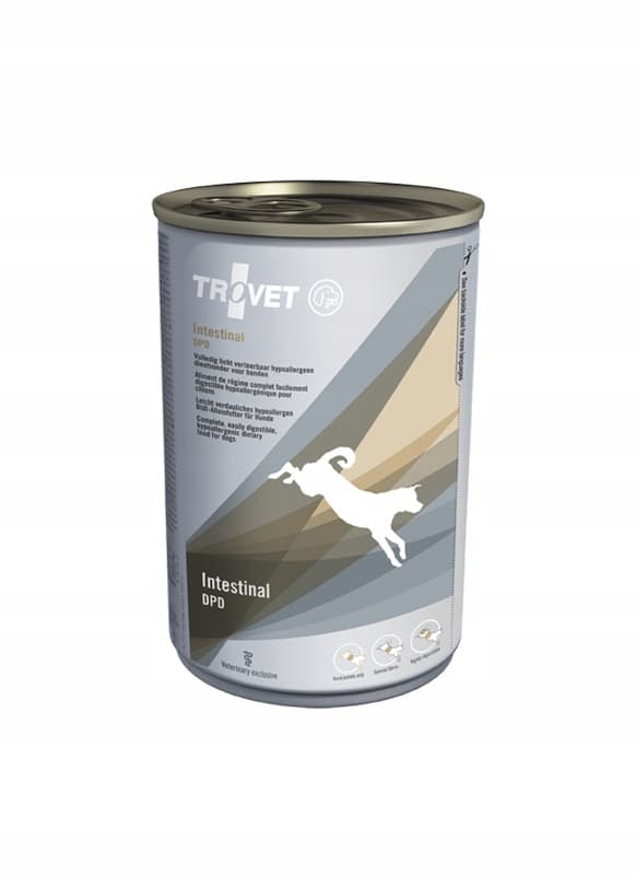 TROVET Intestinal DPD med and - vådfoder til hunde - 12x400 g