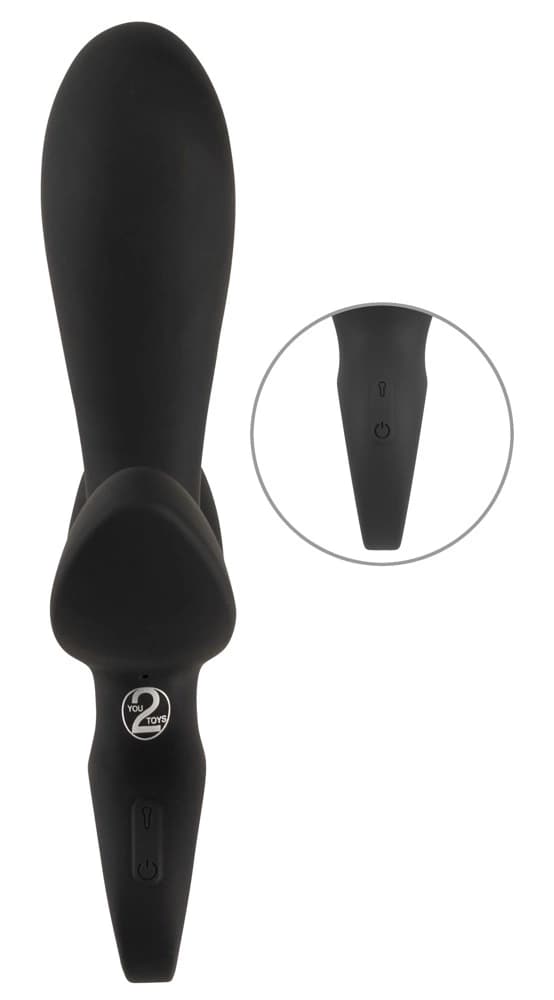 Eternal Wearable Oppustelig Triple Vibrator Sort