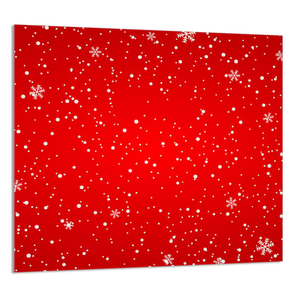 KEITTIÖN LASIPANEELI 65x60 Punainen
